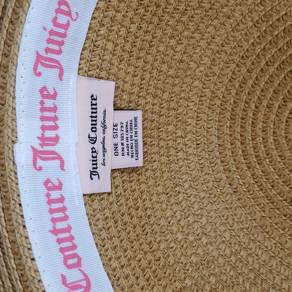 Juicy Couture ❤️NWT❤️ Wide Brimmed Jeweled Hat!❤️❤️❤️ - Picture 10 of 13